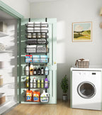 Mefirt 9-Tier Over The Door Pantry Organizer, Pantry Storage and Organization - Image 7