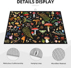 Mushroom Dish Drying Mat Witchy Home Decor - Image 4