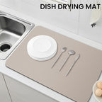 WISELIFE Dish Drying Mat Super Absorbent Drying Mat Large Dish Drying Mats - Image 7