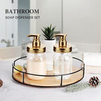 Amolliar Plastic Mason Jar Soap Dispenser - Image 3