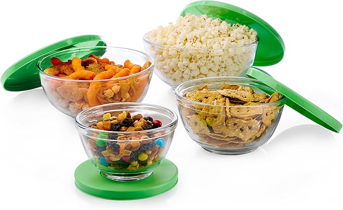 Libbey Baker's Basics 4 Piece Glass Mixing Bowl Set - Image 7