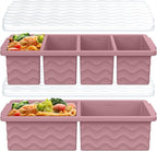 Silicone Freezer Molds for Soup by Aopigavi