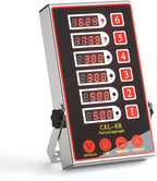 Commercial Kitchen Timer with 6 Channels, Professional LED Digital Timer by KZU