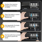 Enutogo Knife Sharpener, 3-Stage Electric Knife Sharpener - Image 5