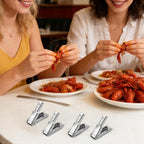 4pcs Crawfish Peeler Tool, Hollow Design Stainless Steel Shrimp & Crayfish - Image 7