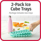 GoodCook Everyday Ice Cube Trays set of 2 - Image 4