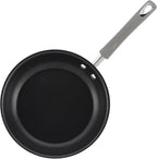 Rachael Ray Brights Nonstick Cookware Pots and Pans Set, 14 Piece, Sea Salt Gray - Image 6