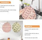 Reusable Bowl Covers for Bread Proofing（2 Large）- Cotton Beeswax Bowl Covers - Image 7
