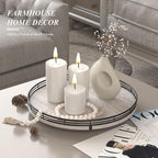 13" Oak Bathroom Vanity Tray Turntable - Image 2