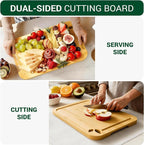 11 x 7.5 inch Bamboo Cutting Boards - Image 5