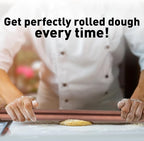 Zulay Kitchen 15.9 inch Professional Stainless Steel Rolling Pin - Image 2