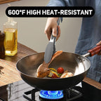 Tongs for Cooking, 600ºF High Heat-Resistant Stainless Steel Kitchen Tongs - Image 8