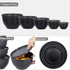 Greentainer Plastic Mixing Bowls - Image 5