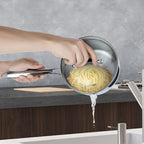 SLOTTET 3.5 Quart Stainless Steel Saucepan - Image 3