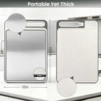 Stainless Steel Cutting Board, Dishwasher Safe, Scratch-Resistant - Image 2