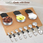 Magnetic Measuring Cups and Spoons Set - Image 7