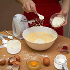 TILUCK Measuring Cups & Spoons Set, Stackable Cups and Spoons, Nesting Measure - Image 7