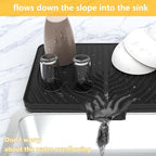 Silicone Dish Drying Mat for Kitchen Counter, Dish Drying Rack Matt - Image 5