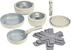 Cuisinart 13-Pc ClickSmart Nonstick Detachable Handle Ceramic Cookware by Cuisinart