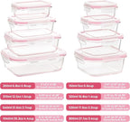 Vtopmart 8 Pack Glass Food Storage Containers - Image 2