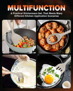 Silicone Cooking Utensils Set, Perfectly Angled - Image 3