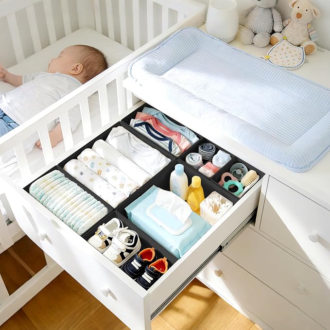 DIMJ Drawer Organizer Clothes 26 Pack - Image 3