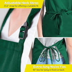 ROTANET Extra Large Apron for Men Adjustable Bib Aprons - Image 5