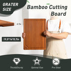 Extra Large Bamboo Cutting Board - Image 2