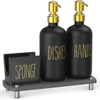 Cisily Kitchen Soap Dispenser Set Comes - Image 8