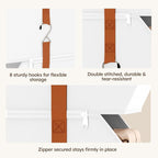 Homsorout Collapsible Hanging Closet Organizer - Image 7