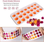 Ice Cube Trays with Lids BPA Free, Dishwasher Safe - Image 3