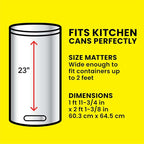Glad Tall Kitchen Trash Bags 13 Gallon, MaxStrength Beachside Breeze Garbage - Image 4