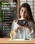Maestri House Matcha Whisk Set, 7-Pc Complete Matcha Kit - Image 3
