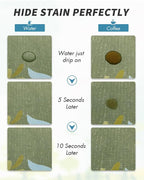 AMOAMI Coffee Mat Hide Stain Rubber Backed Absorbent Dish Drying Mat - Image 6