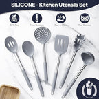 Silicone Kitchen Utensils Set - Image 4