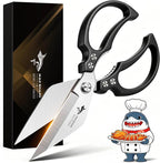 MAD SHARK Heavy Duty Kitchen Shears, Dishwasher Safe All Purpose Kitchen by MADSHARK