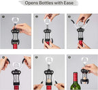 Beneno Wine Opener, Zinc Alloy Premium Wing Corkscrew - Image 6