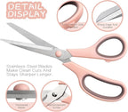 Scissors 8.5 Inch scissors all purpose Bulk Set of 3, Scissors - Image 3