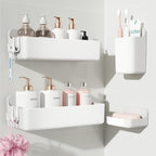 Nieifi Adhesive Wall Shelf, Shower Shelves, Shower Organizer by Nieifi