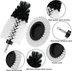 8 Pcs Drill Brush Attachment Set, Power Cleaning Scrub Brush Kit - Image 3