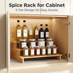 JinDoWin 3 Tiered Spice Rack Organizer - Image 2