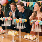 Juome Cake Pop Mold Kit, Stainless Steel Circle Cake Pop Cutter and Pusher Cake - Image 6