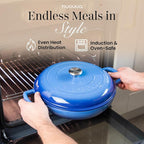 Shallow Cast Iron Casserole - Image 5