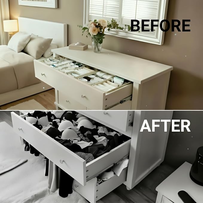 Clothes Drawer Organizer Set - Image 4