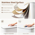 PayLessHere Stainless Steel Trash Can - Image 3