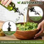 COOLMI Oil Dispenser for Kitchen - 12oz/350ml - Image 2
