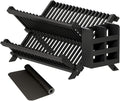 Greenual Black Bamboo Dish Drying Rack by Greenual