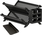 Greenual Black Bamboo Dish Drying Rack by Greenual
