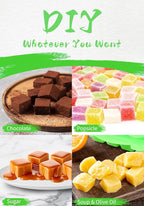 4 Pack Mini Ice Cube Trays for Freezer-Easy Release & Stackable | Small Ice - Image 7