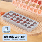 2 Pack Heart Shpaed Ice Cube Trays - Image 5